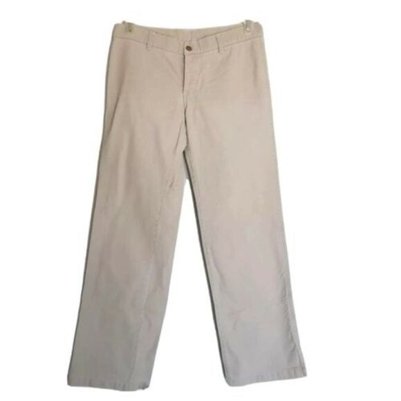 American Eagle Outfitters Pants - Vintage American Eagle Outfitters Pants Corduroy Flared Size 6 Beige Y2k